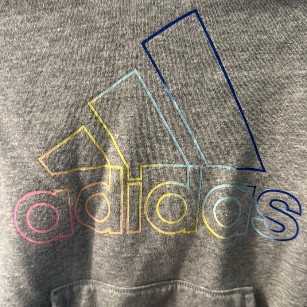 Gray Adidas Sweatshirt - Picture 2 of 6
